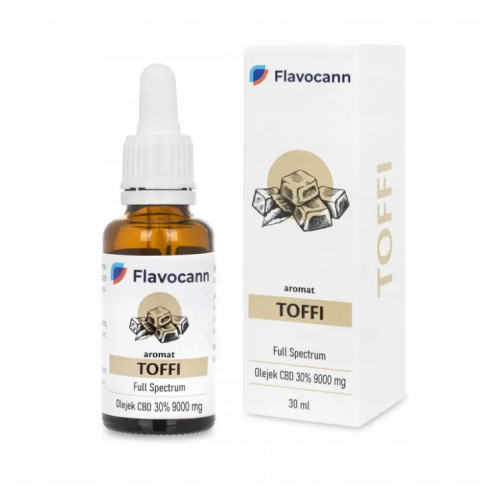 Олія КБД CBD oil 30% Flavocann Full Spectrum 30ml 9000mg TOFFI Польща