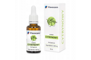 Олія КБД CBD oil 40% Flavocann Full Spectrum 30ml 12000mg LEMON Польща