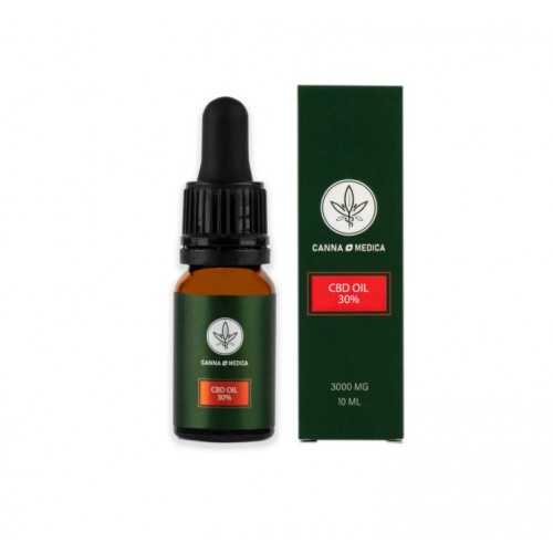 Олія КБД CBD oil 3000 mg 10 ml Cannamedica Польща