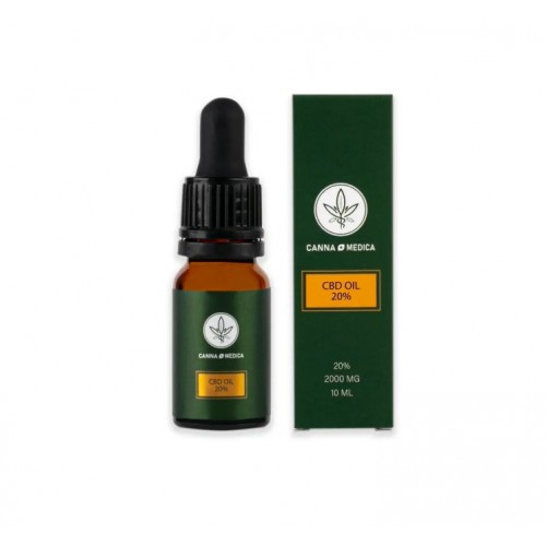Олія КБД CBD oil 2000 mg 10 ml Cannamedica Польща