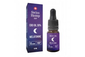 Олія КБД  30% SwissHemp Sleep Мелатонін 3000mg