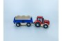 Набір машинок для дерев'яної залізниці PlayTive Ikea Brio (Комбайн, трактор з причепом)
