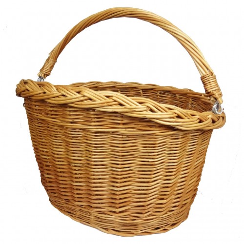 Кошик із лози коричневий Кошик із лози коричневий
