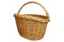 Кошик із лози коричневий