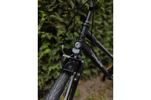 Жіночий міський велосипед Challenge 26" (Shimano 6 швидкостей, чорний)
