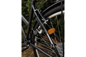 Жіночий міський велосипед Challenge 26" (Shimano 6 швидкостей, чорний)