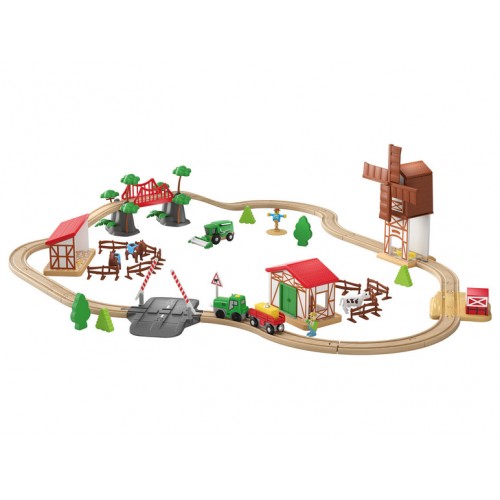 Дерев'яна залізниця PLAYTIVE Farm 2021 Німеччина