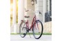 Велосипед жіночий міський VANESSA 28 Red з кошиком Польща