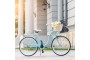 Велосипед міський жіночий з кошиком VANESSA 28 turquoise 