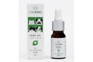Олія КБД CBD oil для тварин 3% CbdKing Full Spectrum Польща