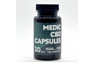 Капсули з КБД Medic Cbd Broad Spectrum 1500 мг 30 шт