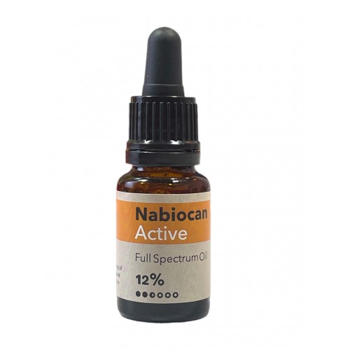 Масло КБД CBD oil 12% Nabiocan Active Full Spectrum