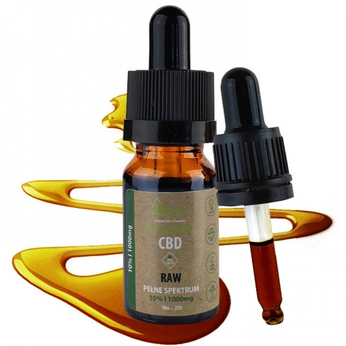 10% конопляна олія Kush CBD oil | CBC, CBG, CBN | RAW | Повний спектр