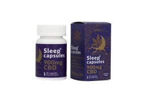 Капсули для сну Cannaline SLEEP CBD - повний спектр 900 мг CBD